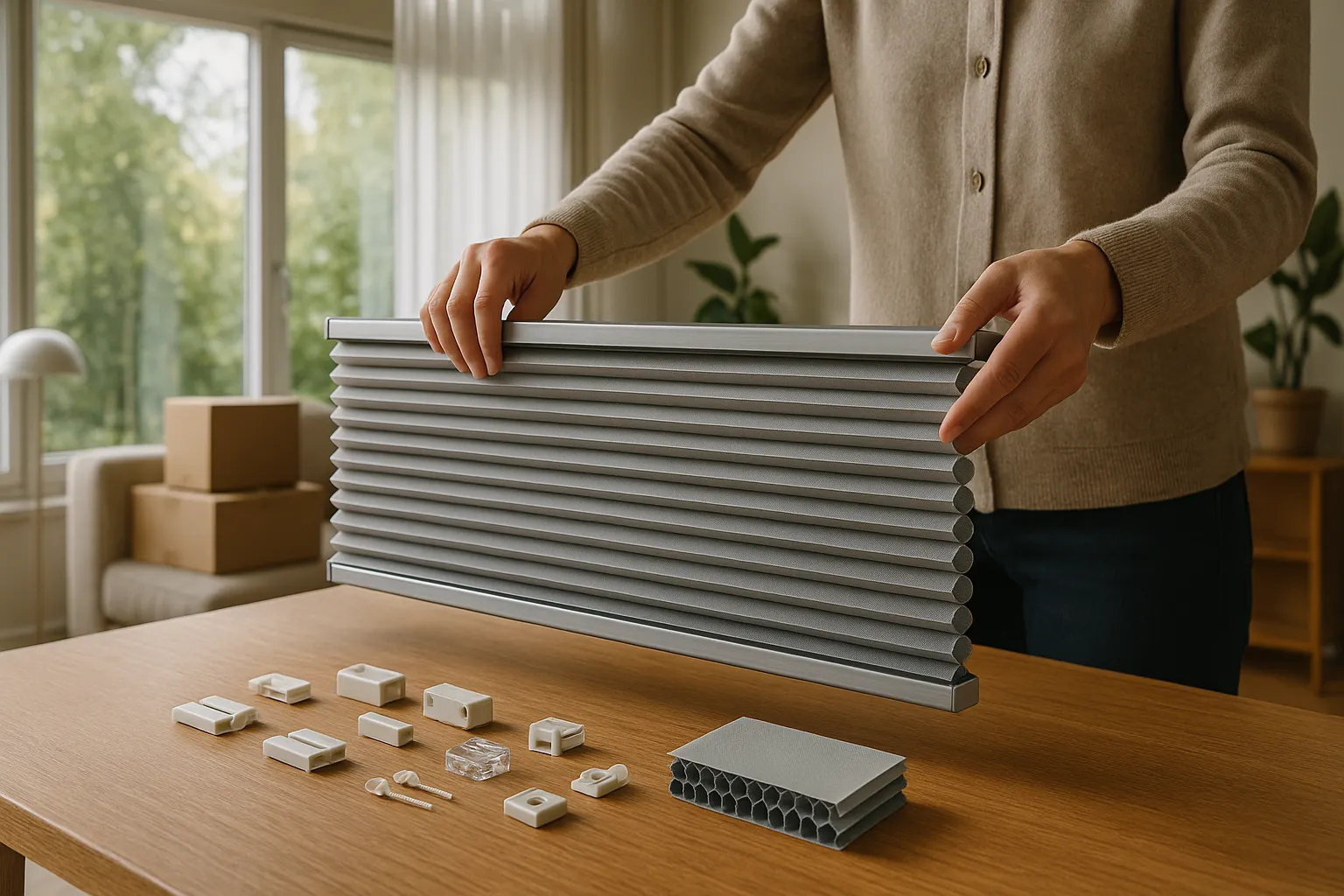 Plissee Angebote und Restposten – langlebige Wabenplissees, Ersatzteile und Energieeffizienz Angebote, Restposten und Rabattaktionen für Plissees – langlebige Wabenplissees mit stabilen Aluminiumprofilen, präzisen Schienen und hochwertigen Kordeln, Ersatzteile wie Spannschuhe, Endkappen und Kordelsperren, energieeffiziente und nachhaltige Fensterdekoration im modernen Wohnzimmer